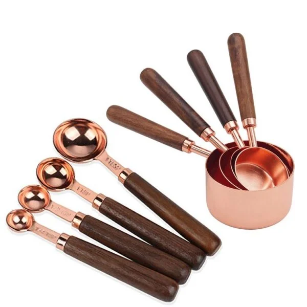 Rose Gold Measuring Cups & Spoons