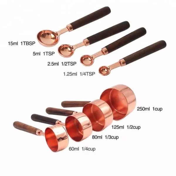 Rose Gold Measuring Cups & Spoons - Image 10