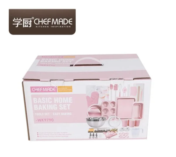 CHEFMADE 25PCS Pink Baking Set - Image 7