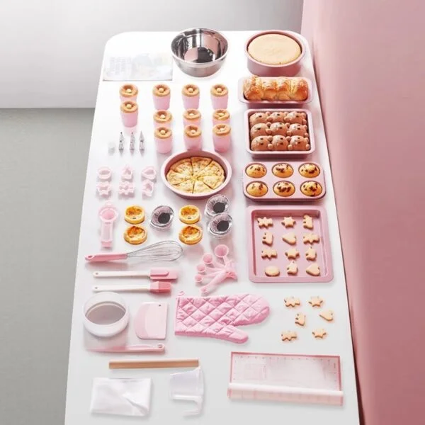 CHEFMADE 25PCS Pink Baking Set - Image 8