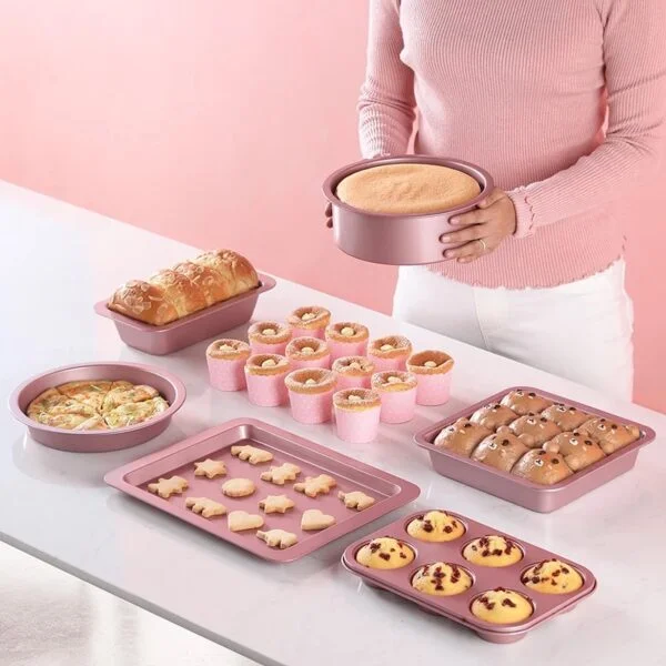 CHEFMADE 25PCS Pink Baking Set - Image 9